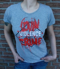 Lovin violence is not a crime Girlie grau